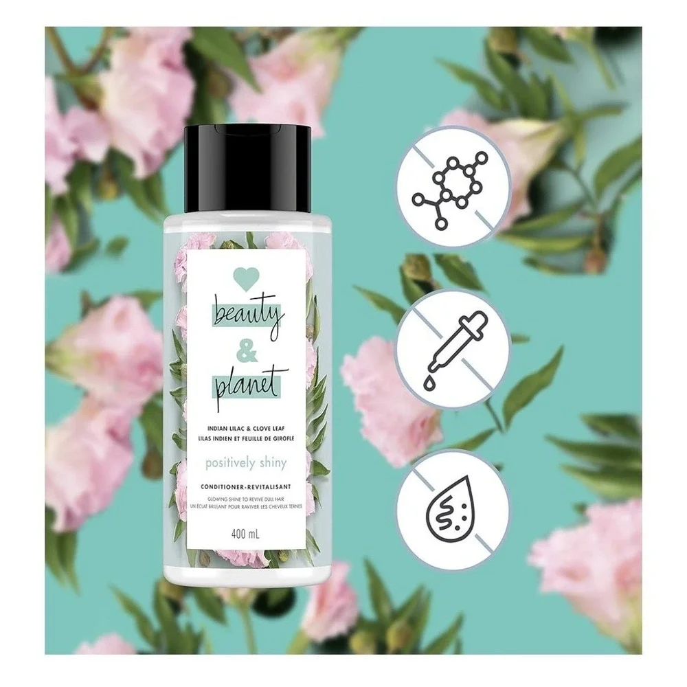 Love Beauty‎ and Planet Conditioner Positively Shiny Lilac Clove
